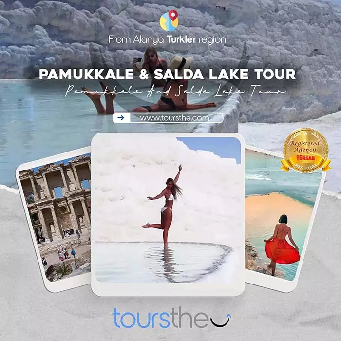 Pamukkale and Salda Lake Tour from Turkler